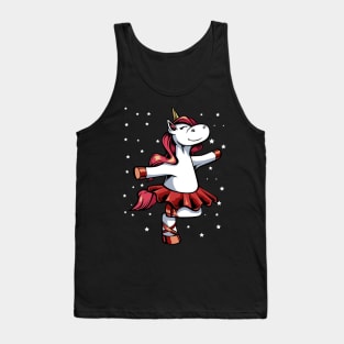 Adorable Dancing Ballet Dancer Unicorn Tank Top